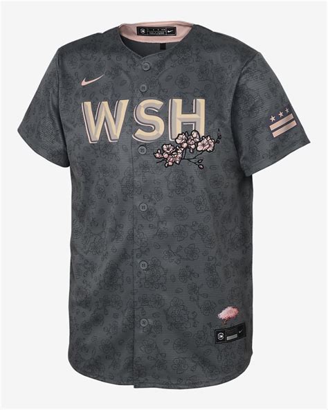 washington nationals nike city connect replica team jersey - gray|washington nationals jersey.